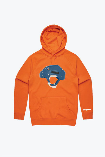 theScore Helmet Hoodie - Orange