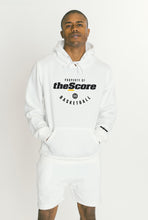 Load image into Gallery viewer, Property of theScore Basketball Hoodie - White
