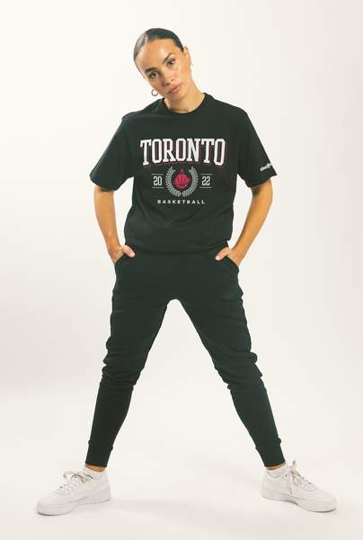 theScore Basketball Toronto Varsity T-Shirt - Black