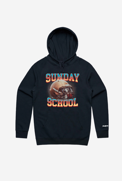 Sunday School Hoodie - Navy