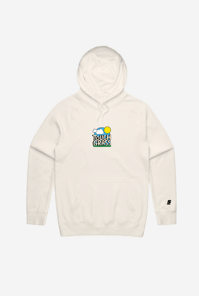 theScore Touch Grass Hoodie - Ivory