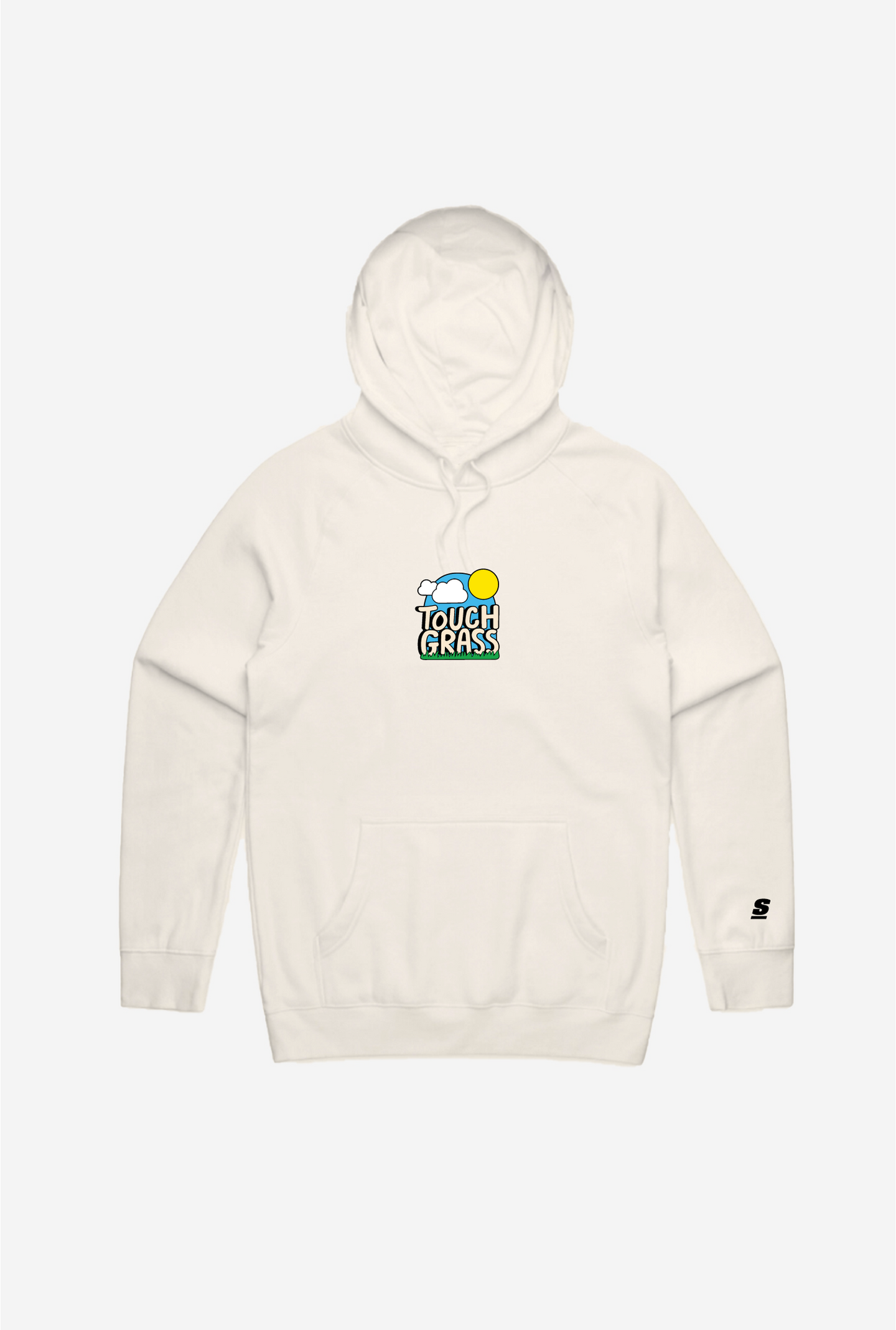 theScore Touch Grass Hoodie - Ivory