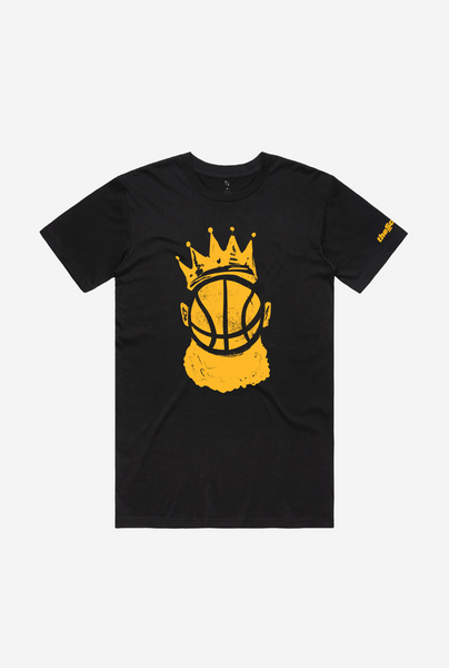 theScore Basketball The King T-Shirt - Black