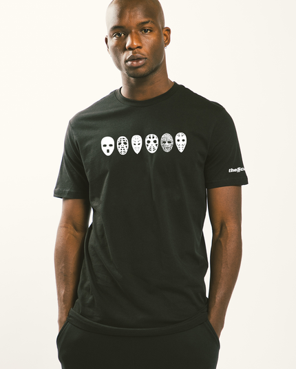 theScore BET Masks T-Shirt - Black