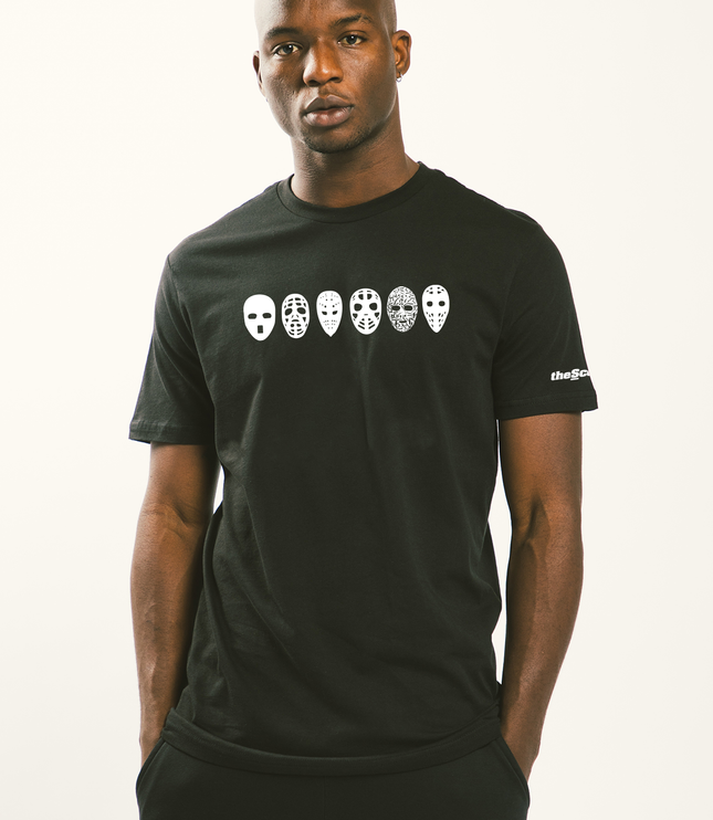 theScore BET Masks T-Shirt - Black