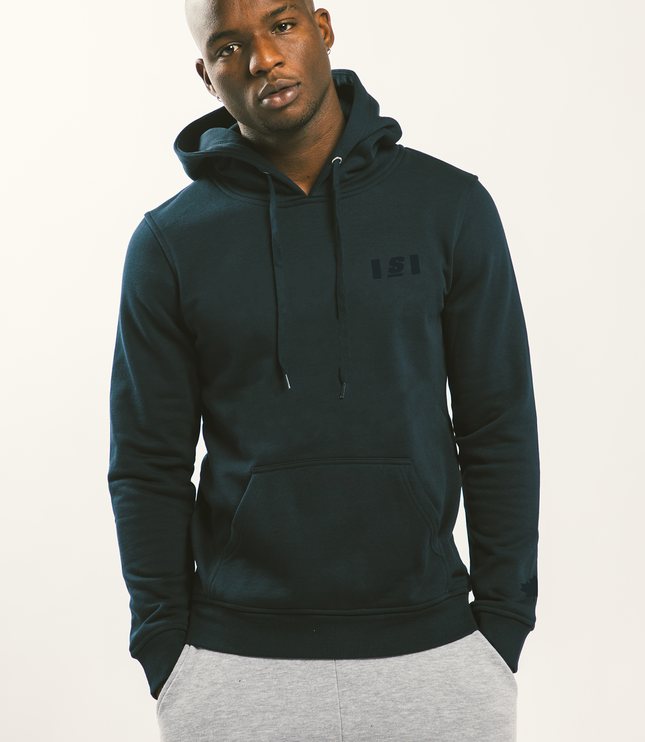 theScore Monochrome "S" Hoodie - Navy