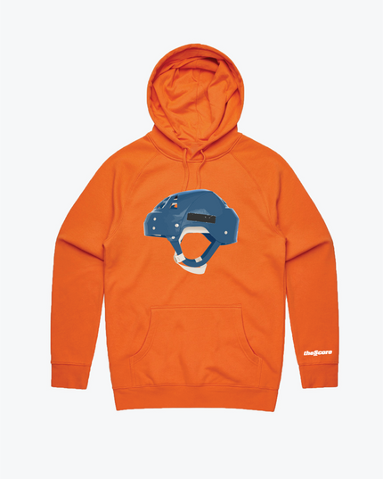theScore Helmet Hoodie - Orange