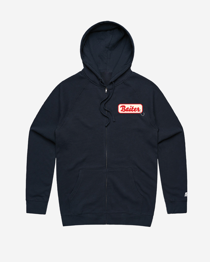 Baiter Full Zip Hoodie - Navy