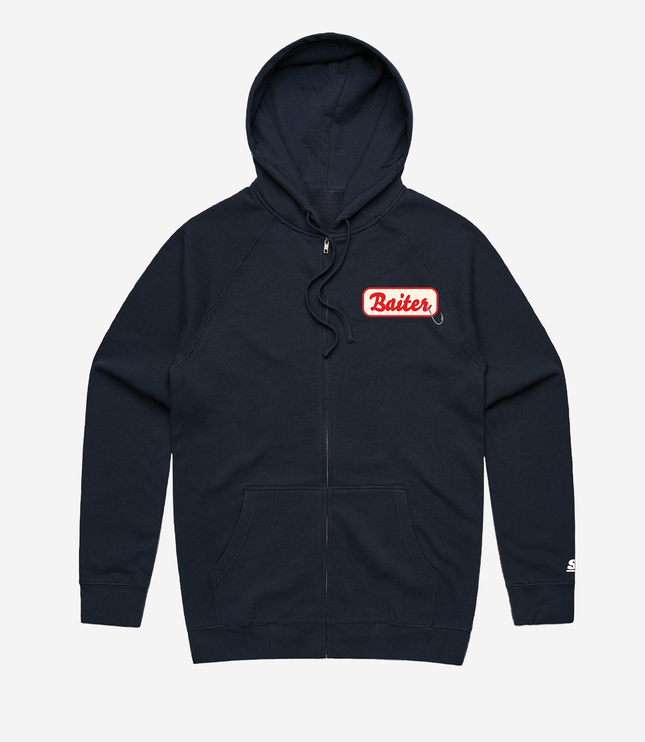 Baiter Full Zip Hoodie - Navy