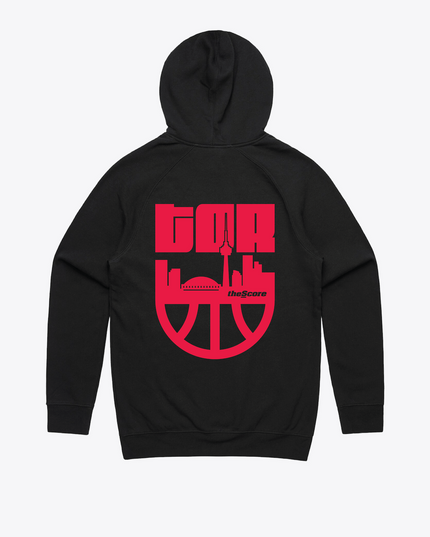 theScore Toronto Basketball Hoodie - Black