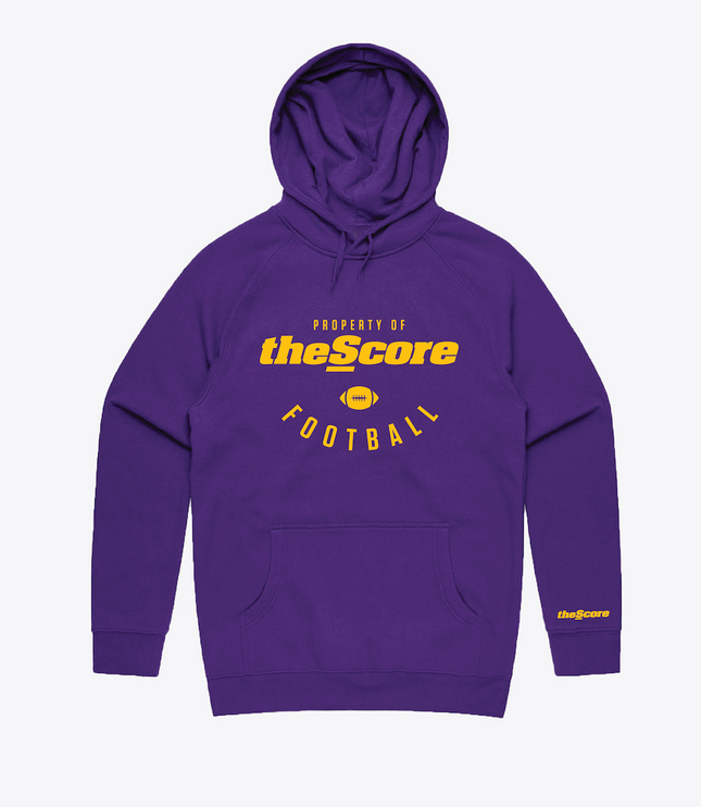 Property of theScore Football Hoodie