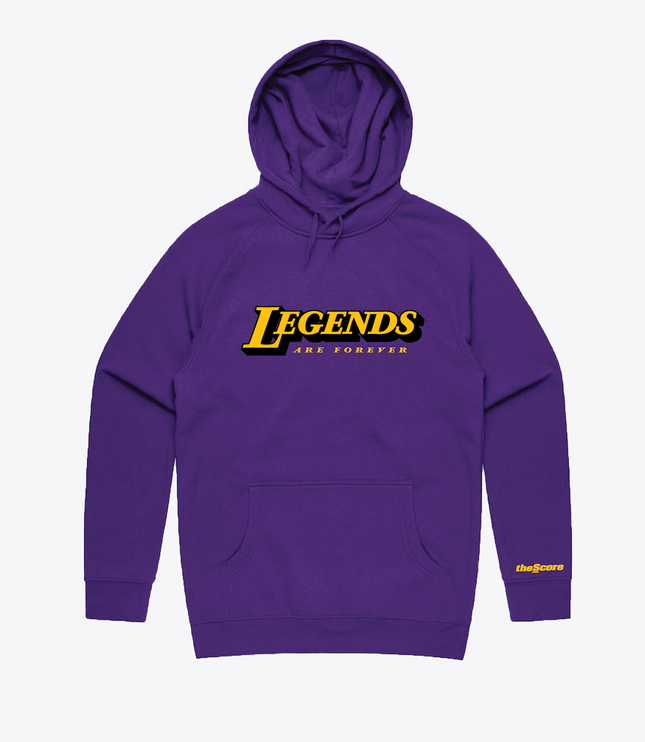 theScore "Legends are Forever" Hoodie - Purple