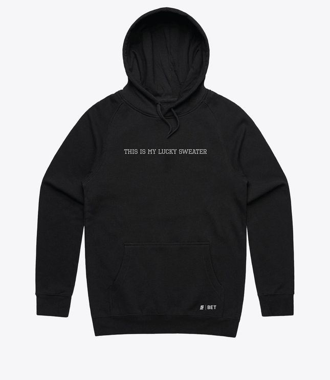 theScore "This is My Lucky Sweater" Hoodie - Black