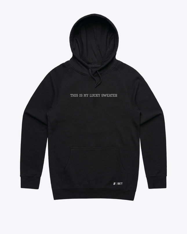 theScore "This is My Lucky Sweater" Hoodie - Black