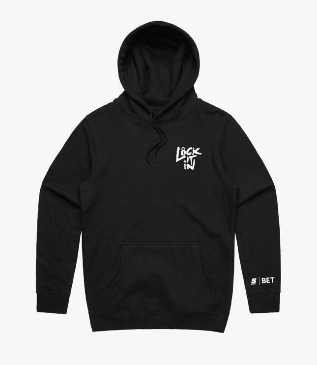 theScore Bet Lock It In Hoodie - Black