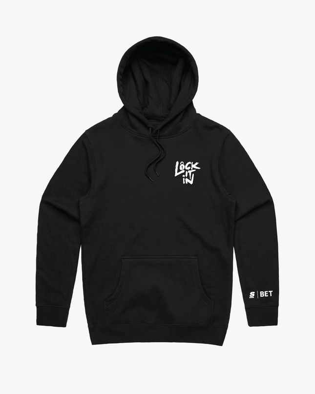 theScore Bet Lock It In Hoodie Black
