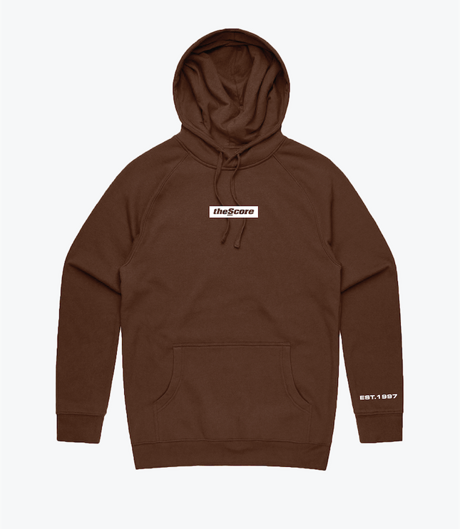 theScore Box Logo Hoodie