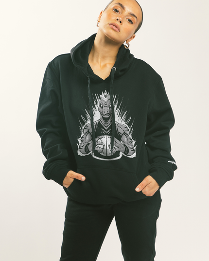 theScore Basketball Dino Hoodie - Black