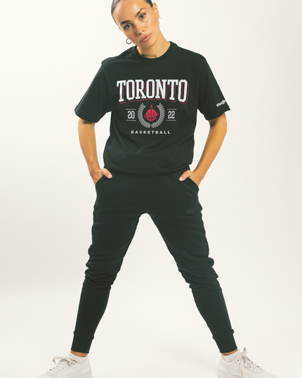 theScore Basketball Toronto Varsity T-Shirt - Black
