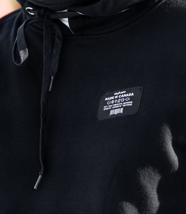 theScore Made in Canada Patch Hoodie - Black