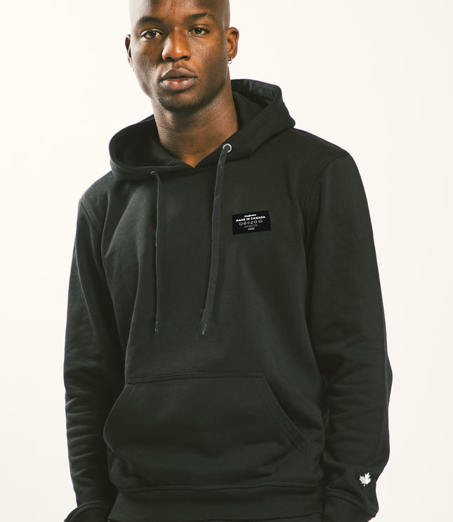 theScore Made in Canada Patch Hoodie - Black