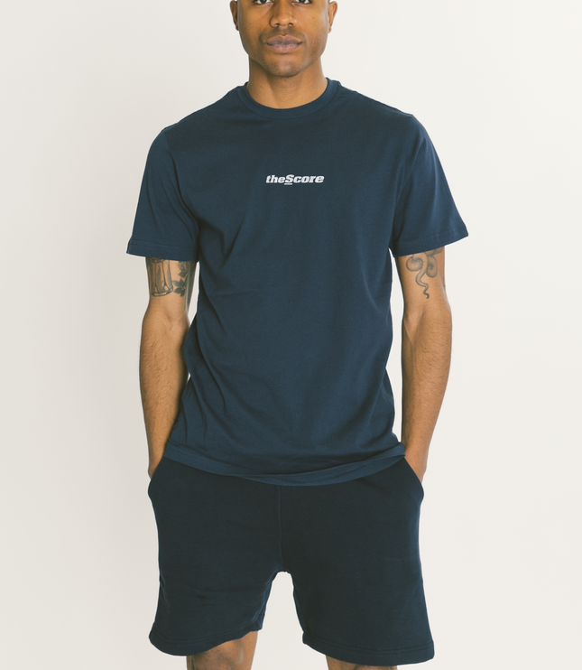 theScore Heavyweight T-Shirt - Navy