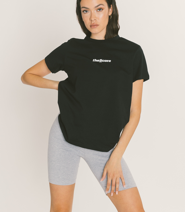 theScore Heavyweight T-Shirt - Black