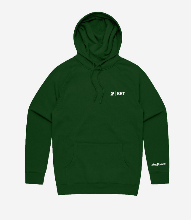 theScore Bet - Logo Hoodie - Forest Green