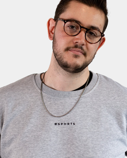 theScore esports Crewneck - Grey