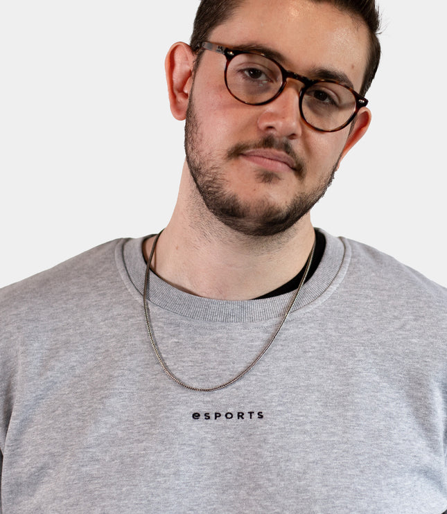 theScore esports Crewneck - Grey
