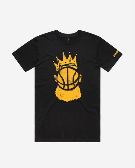 theScore Basketball The King T-Shirt - Black