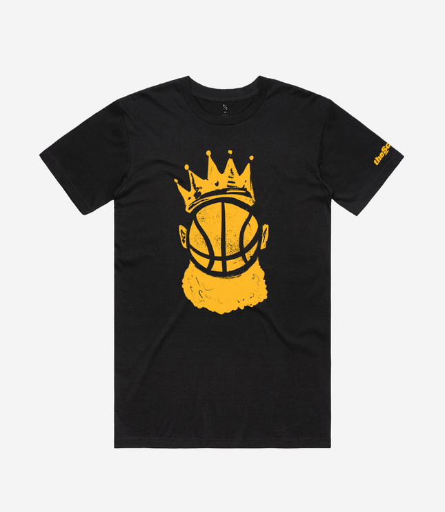theScore Basketball The King T-Shirt - Black