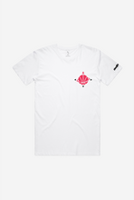 Load image into Gallery viewer, theScore Basketball North Compass T-Shirt - White

